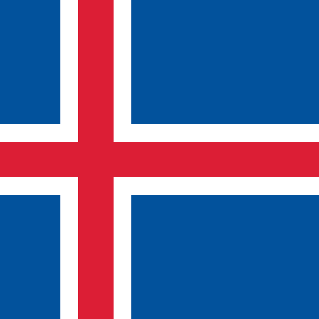 Flag of Iceland Flat Square.png