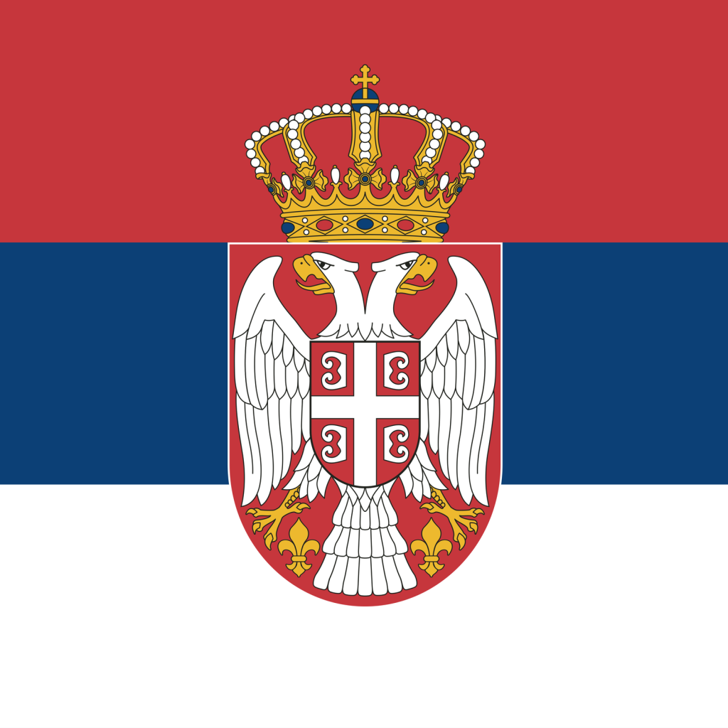 Flag of Serbia Flat Square.png