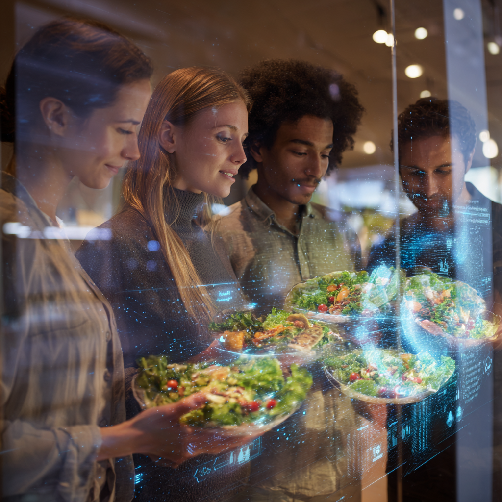 u8348339272 A diverse group of everyday consumers interacting 73a10596 9774 4d0b 933f 0aa381722c23 3