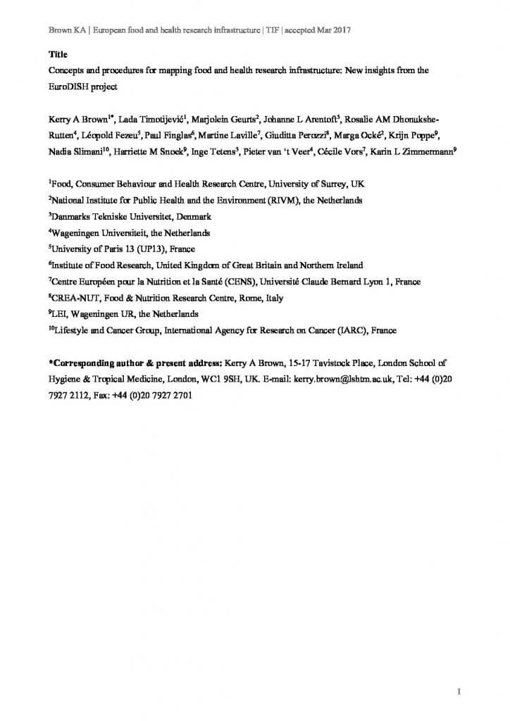 EURODISH BrownKA European food and health RI TIFS acceptedMar2017 1 pdf 724x1024