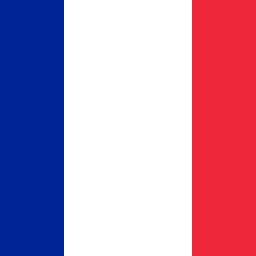 Flag of France Flat Square 256x256